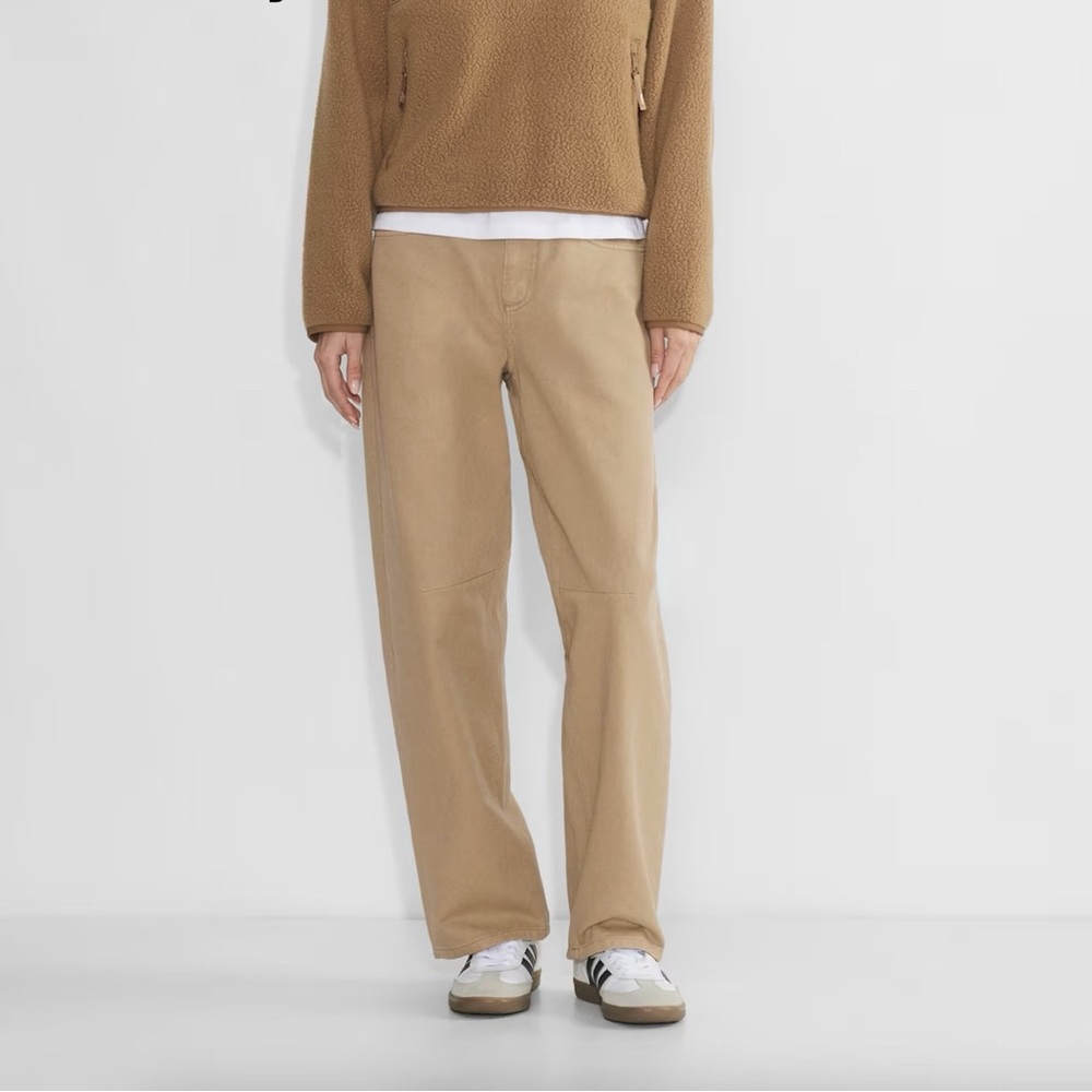 Aritzia Tna Royce Pant Faded Tan Khaki Size 4